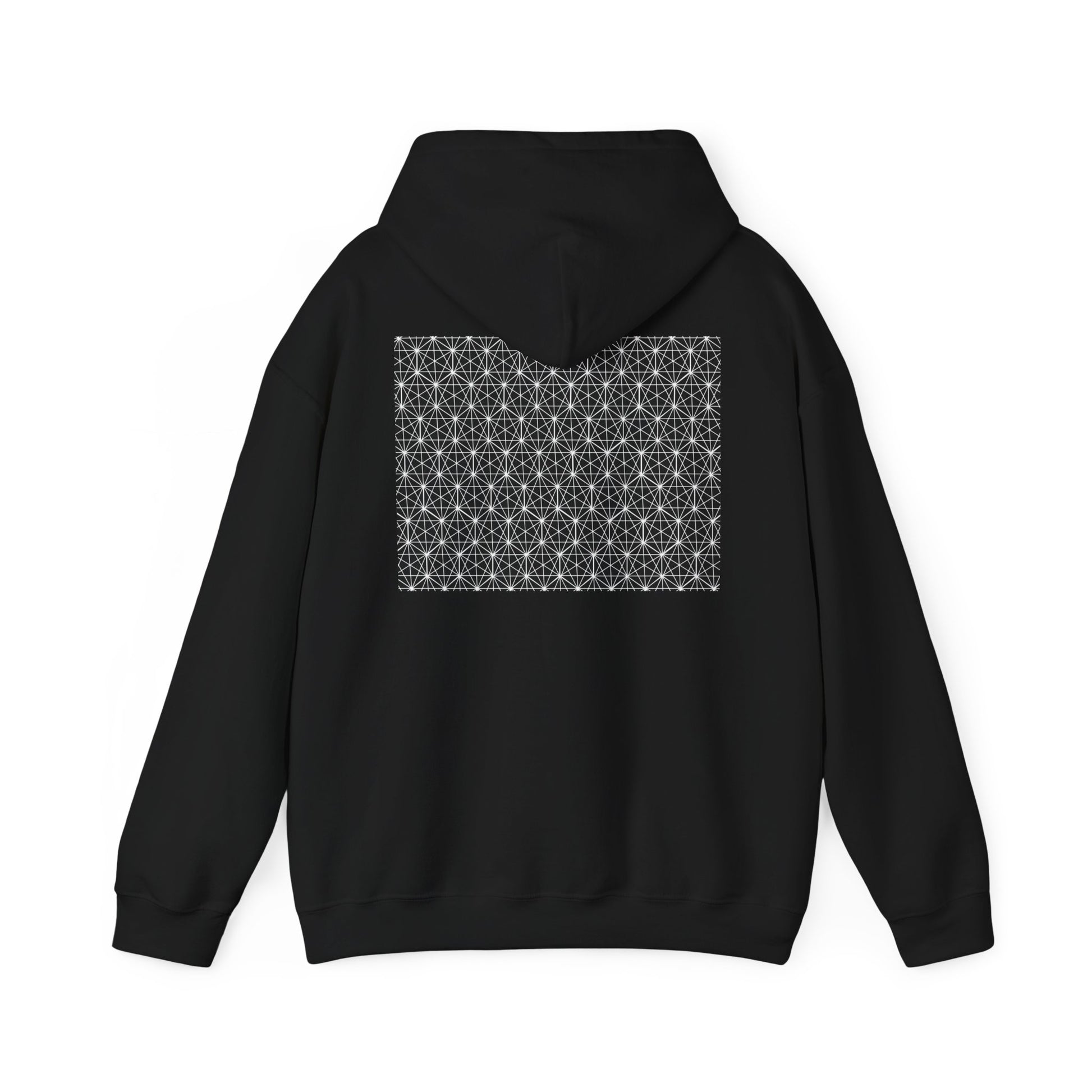 EDM and rave fashion: hex-inspired hoodie perfect for trance, house, techno, ElectronicDanceMusic, DJ sets, musicfestival vibes, and PLUR community